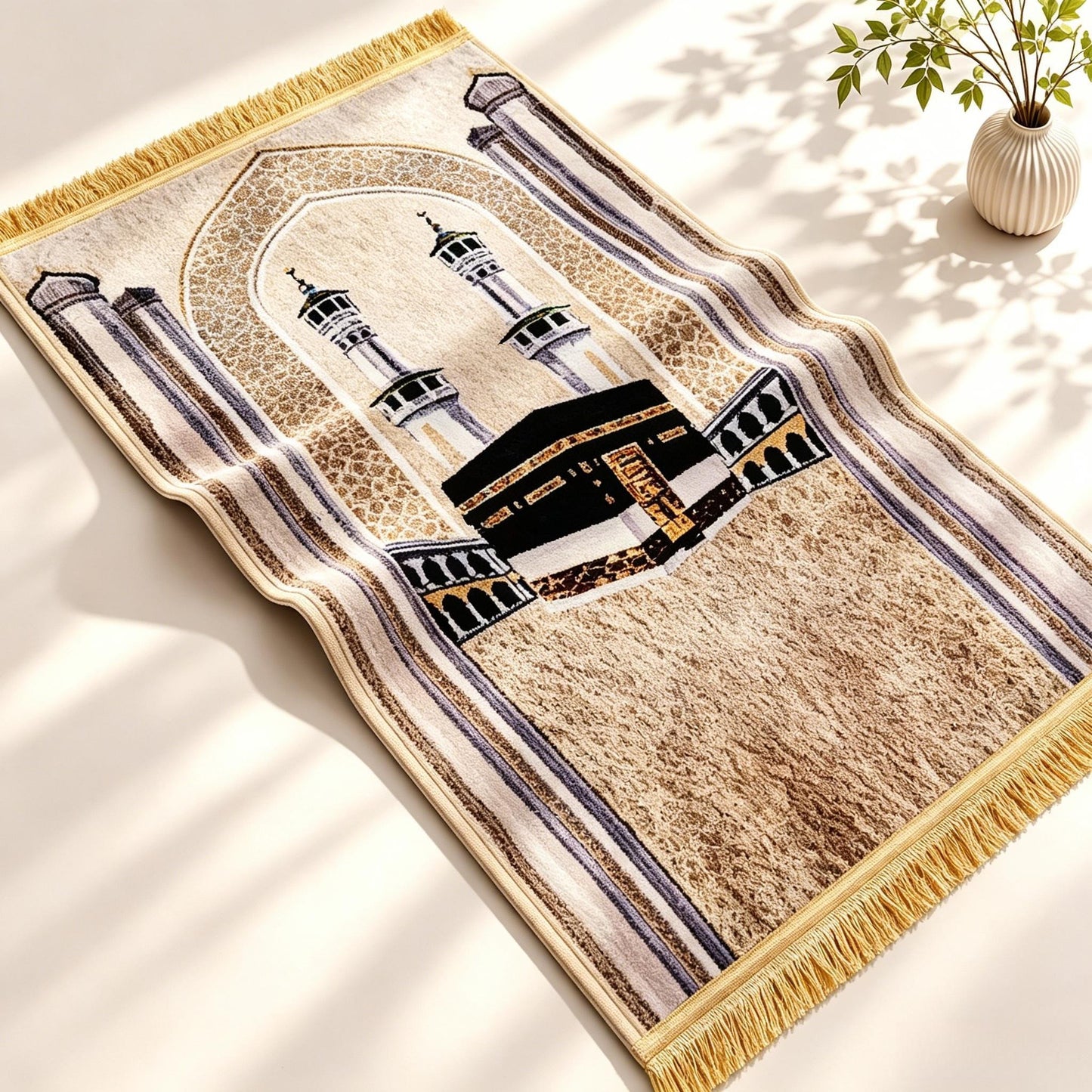 Memory Foam Prayer Mat with Knee Support
