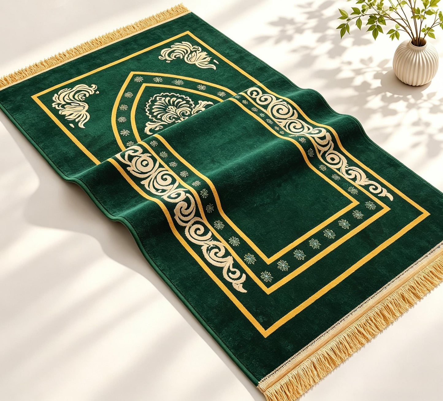 Memory Foam Prayer Mat with Knee Support