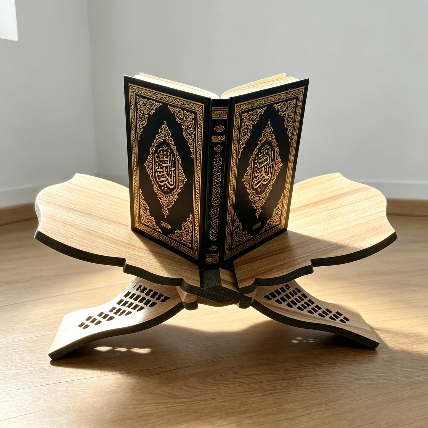 Foldable Removable Wooden Book Stand, Multicolor Portable Reading Rack For Home Study