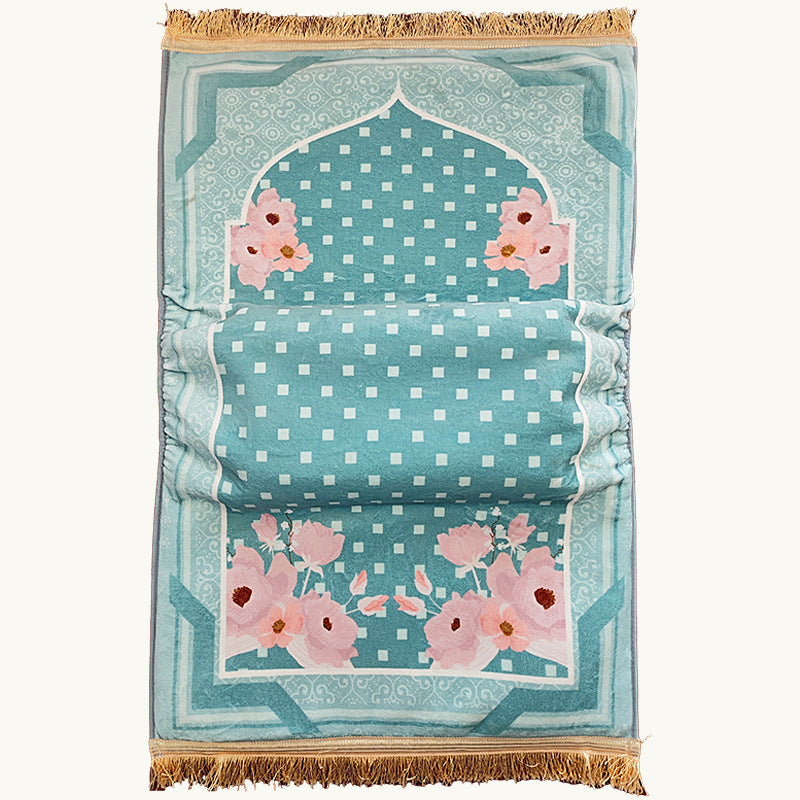 Memory Foam Prayer Mat with Knee Support