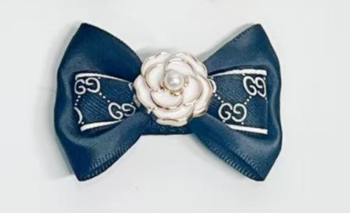 Black Bow Pet Hair Clip
