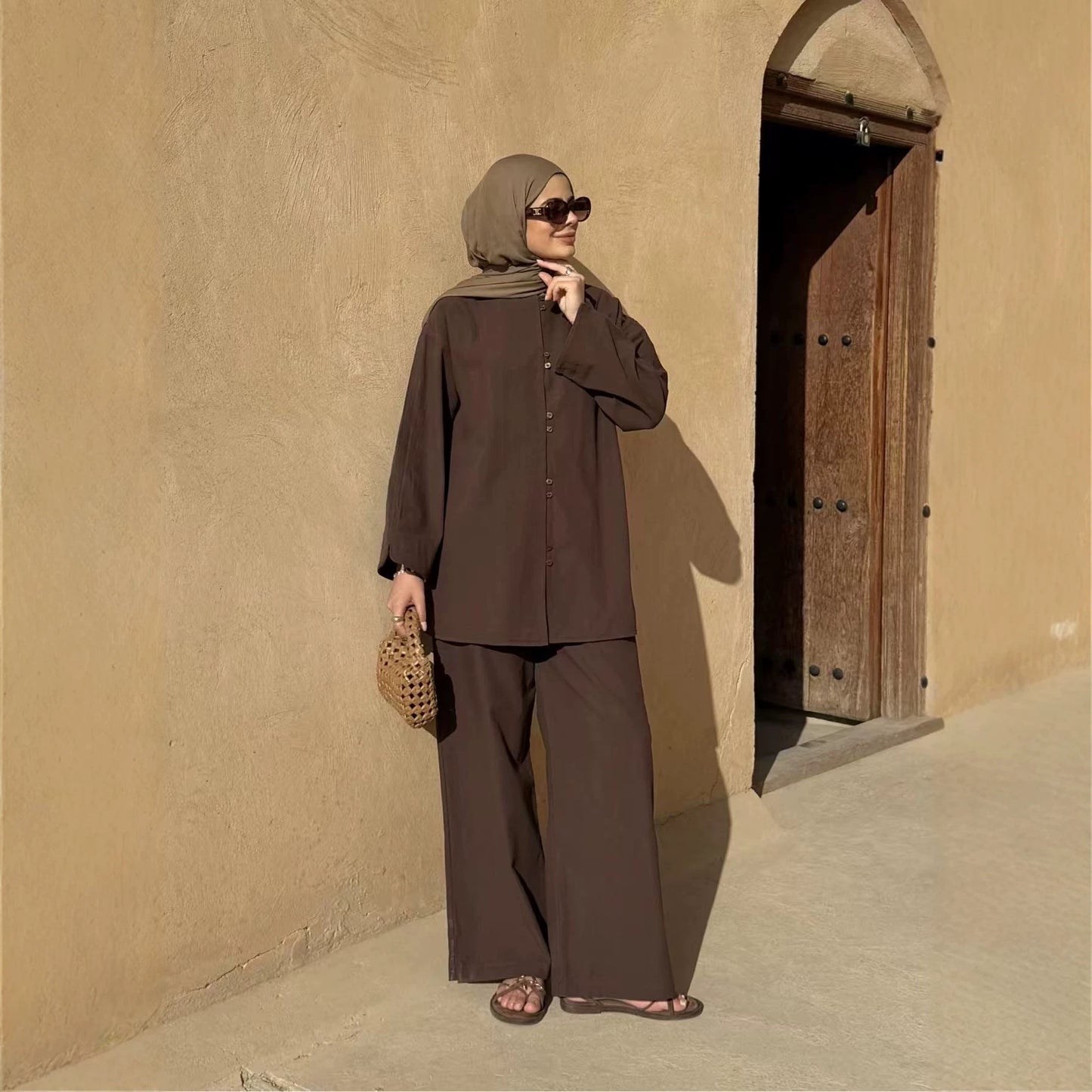The Modest Essential: Effortless Linen-Cotton Sets for Summer