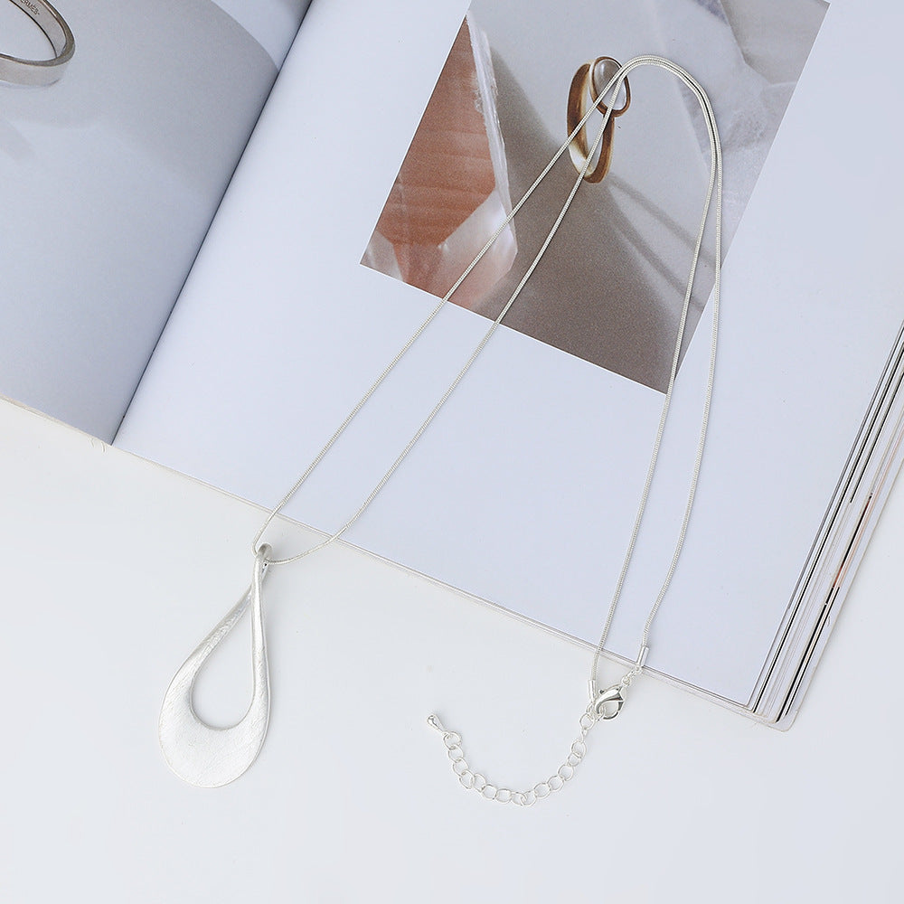 Teardrop Pendant Necklace