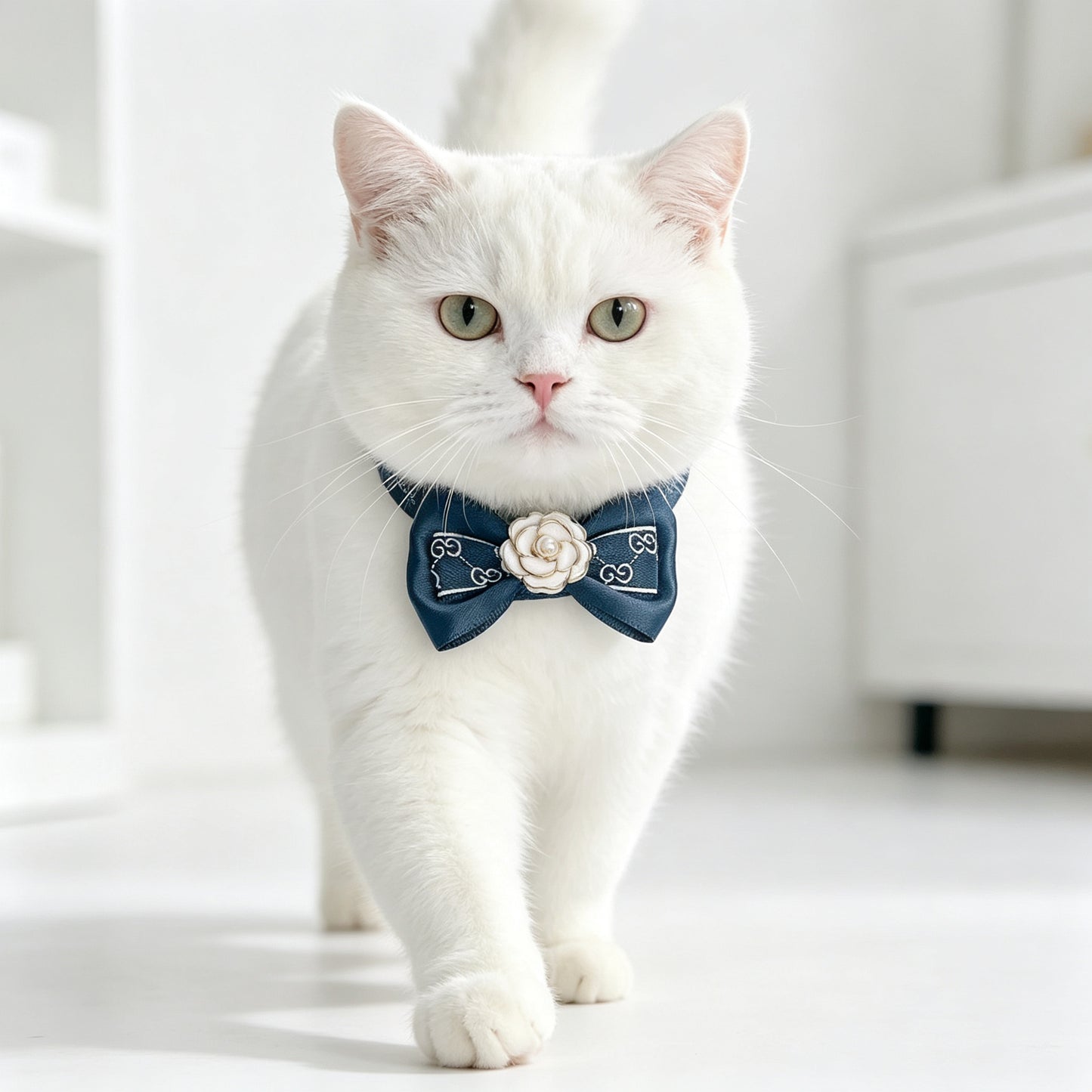 Black Bow Pet Hair Clip