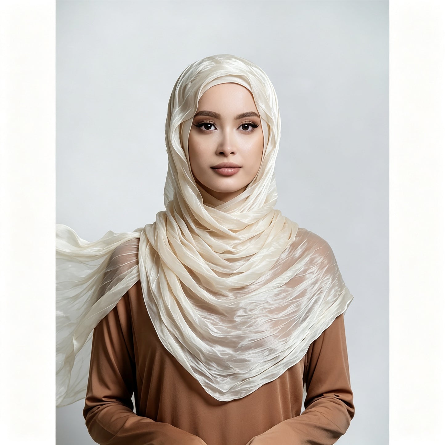 Shimmer Crinkle Hijab